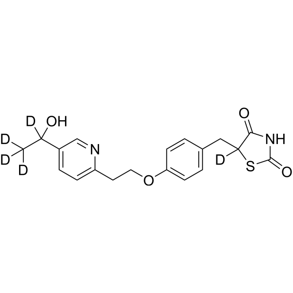 Hydroxy Pioglitazone-d5 (M-IV) (Mixture of-diastereomers) 1189445-29-1